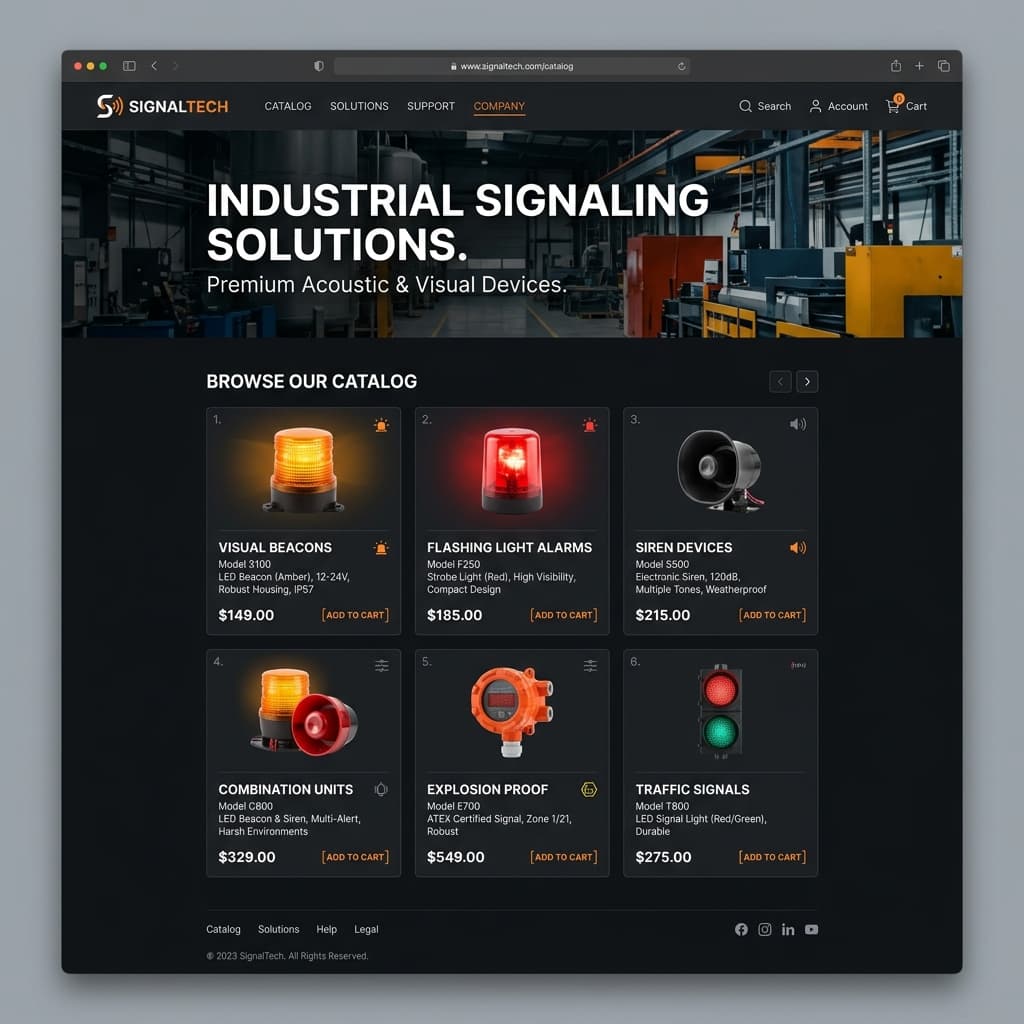 SignalTech project preview